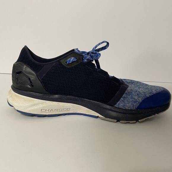 Under Armour Charged Bandit 2 Midnight Blue Running Sneakers Shoes Mens Size 9 - Picture 9 of 13